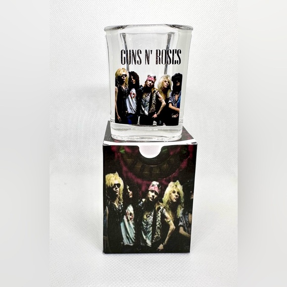 Guns N Roses Shot Glass/Gift Box Set of 6 - Picture 5 of 8